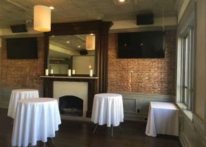 Upstairs Fireplace in Catering Room