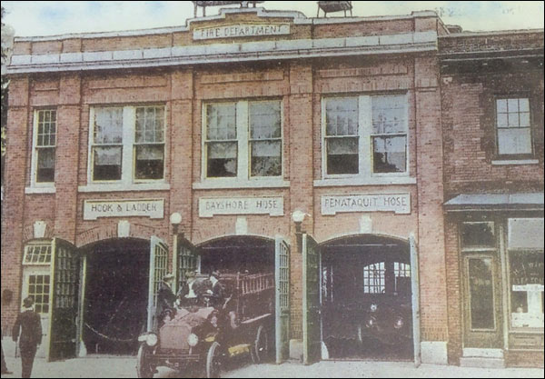 Our Story - Photo of Original Bay Shore Fire Department